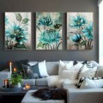 Gold-Glitter-Lotus-Painting-Design-Custom-Frame-Wa.jpeg