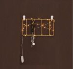 Gold Iron Art Key Holder Wall Nordic Coat Hangers
