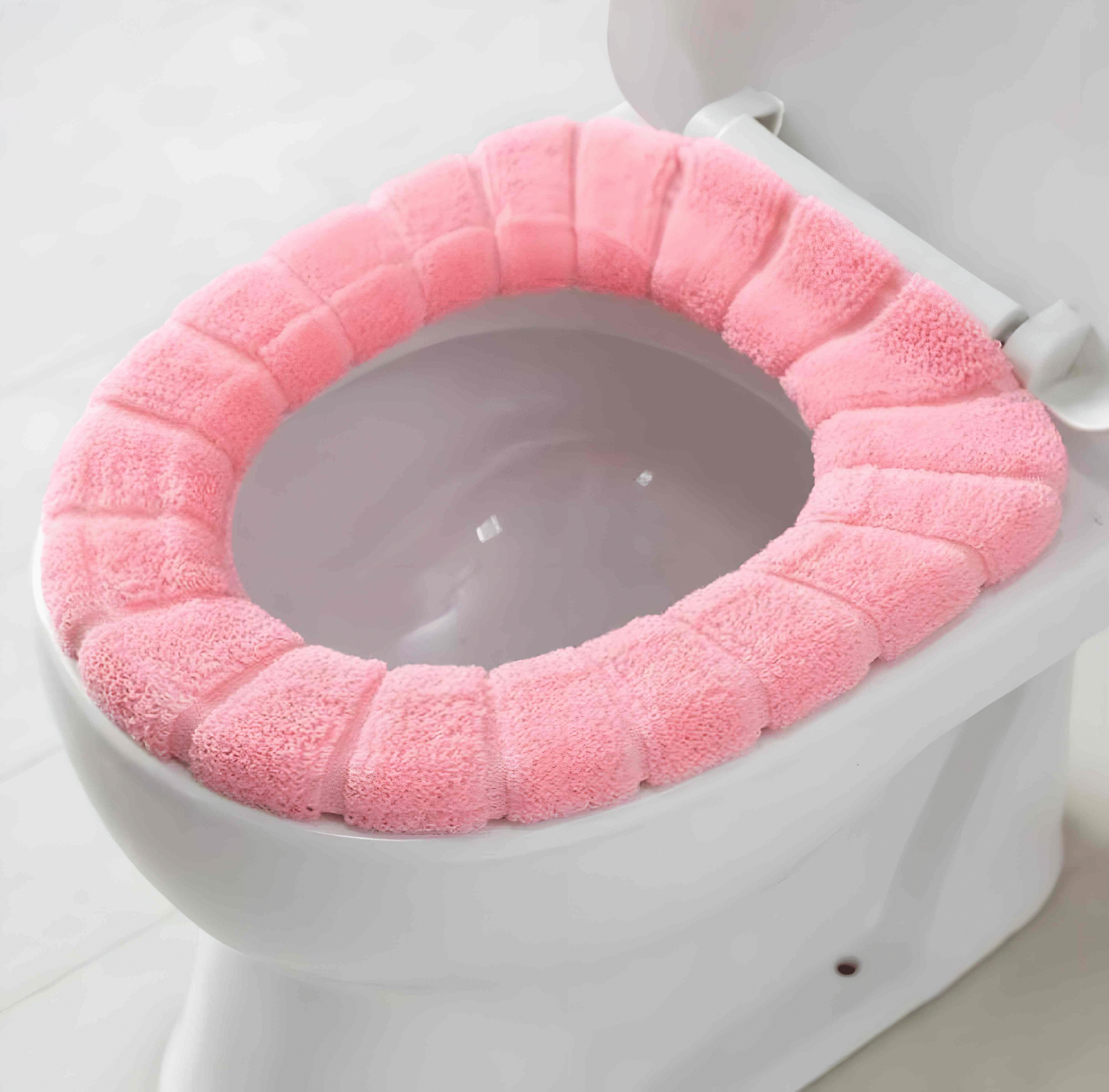 Universal Soft Cushioned Toilet Seat Cover-machine washable plush comfort