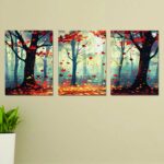 Autumn Mist - 3-Piece Wall Art Set