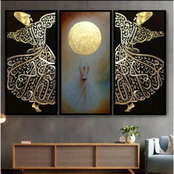 Wall 3 frame for living room