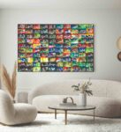 Islamic Wall Art Wooden Phototile Frames for Wall Decor