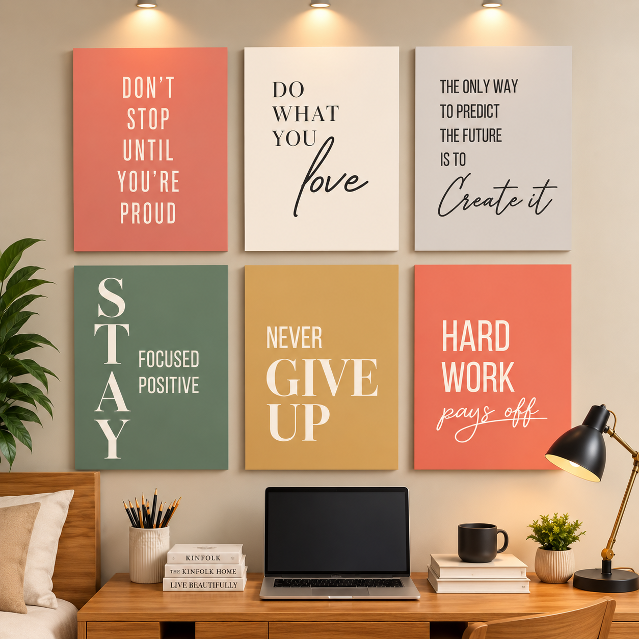 6-pcs-pastel-motivational-wall-art-set-stay-positive-never-give-up-work-hard